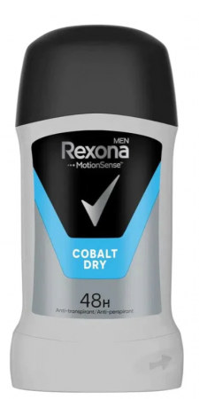 Deodorante - Rexona antiperspirant stick 50ml men dry long lasting cobalt