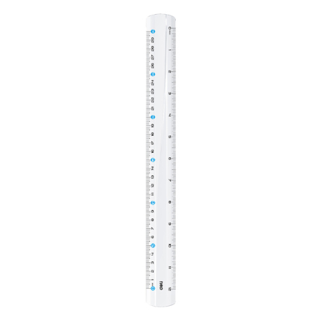 Birotica & Papetarie - Riglă transparentă 30 cm DELI
