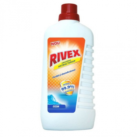 Detergenti si solutii de curatenie - Rivex detergent universal 1l ocean antibacterian