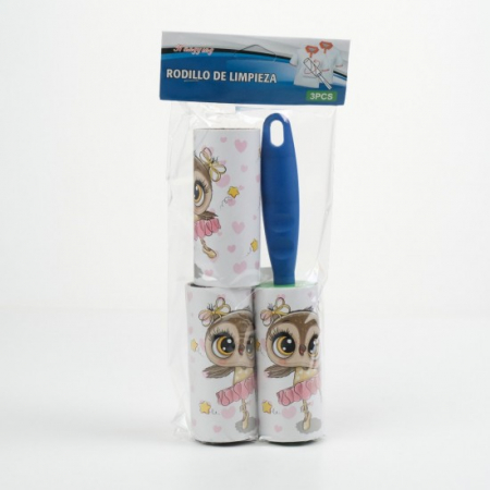 Roller scame - Rola Scame cu 2 Rezerve – 10x4 cm