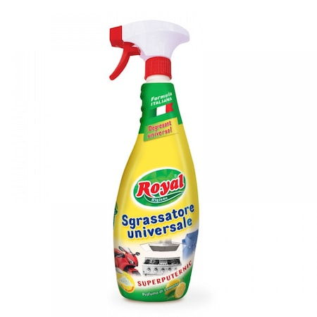 Detergenti si solutii de curatenie - Royal degresant spray universal 650ml lemon