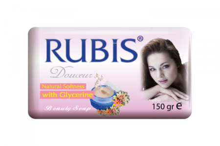 Ingrijirea corpului - Rubis sapun 6bucx150g softness glycerine