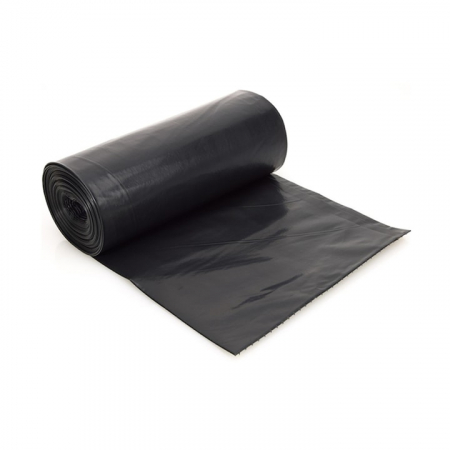 Uz casnic si menaj - Saci Menajeri LDPE – 160 L, 10 Buc / Rolă, Negru