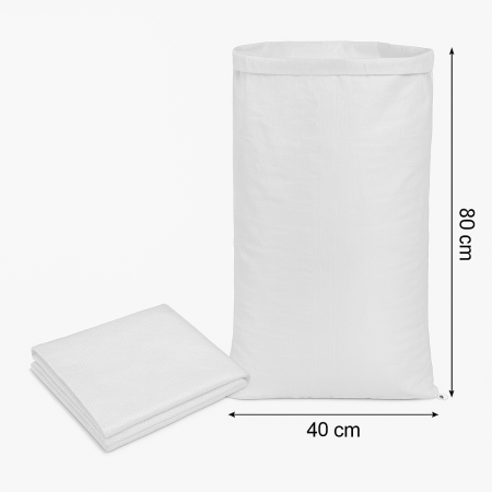 Saci Rafie - Saci Rafie 40x80 cm, Alb - 100 Buc / Set