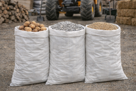 Saci rafie albi 50x100 , 100/Set [3]