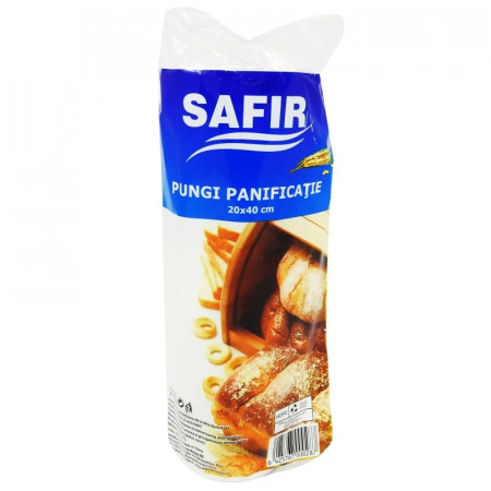 Pungi alimentare - Safir pungi panificatie 20x40cm 480buc