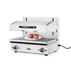 Salamandră 600, 3600 W, inox, 600 x 520 x H 530 mm [12]