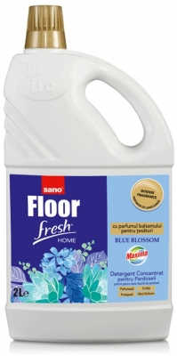 Solutie pardoseli - Sano solutie pardoseli 2l floor fresh home blue blossom