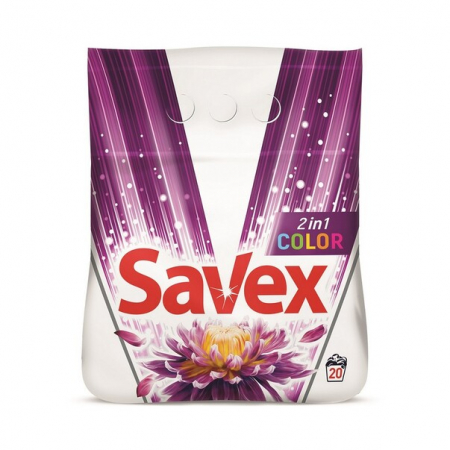 Detergent rufe automat - Savex detergent rufe automat 2kg 2in1 color