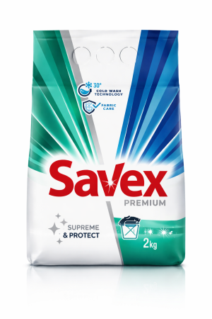 Detergenti rufe - Savex detergent rufe automat 2kg 2in1 fresh