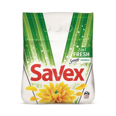 Detergent rufe automat - Savex detergent rufe automat 2kg 2in1 fresh