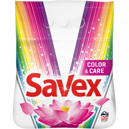 Detergent rufe automat - Savex detergent rufe automat 2kg color brightness