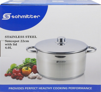 Cratite - Schmitter cratita inox cu capac 22cm 4l 302.22 in