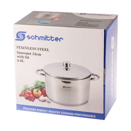 Cratite - Schmitter cratita inox cu capac 24cm 6l 302.24 in