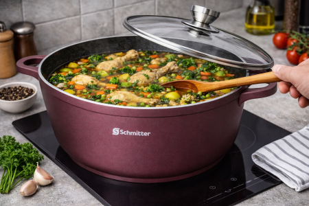 Schmitter oala cu capac al turnat ceramic 12.6 litri 36cm 301.36.tc [1]
