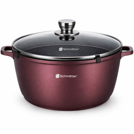 Oală Schmitter cu Capac, Aluminiu Turnat, Interior Ceramic – 40 cm, 17.5 L, Model 301.40.TC [0]
