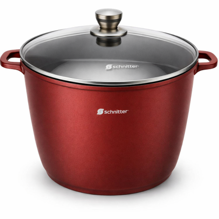 Oale - Oală Schmitter cu capac, aluminiu turnat, interior ceramic – 24 cm, 7 L