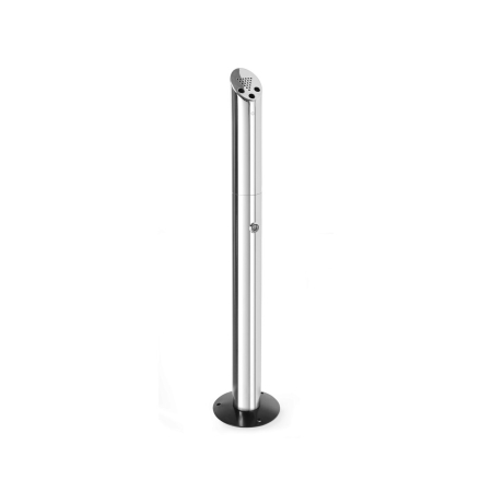 Mașini de spălat vase și igienă - Scrumiera Hendi tip stalp, otel inoxidabil 18/8, 17x(H)92 cm