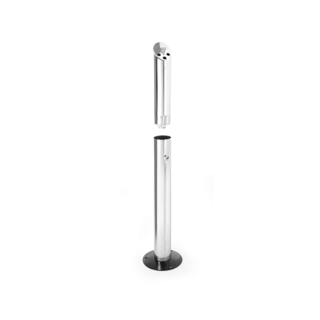 Scrumiera Hendi tip stalp, otel inoxidabil 18/8, 17x(H)92 cm [2]
