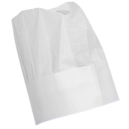 Cuptoare profesionale - Set 10 bonete bucatar dimensiune reglabila (55-62 cm), 600x(H)230mm