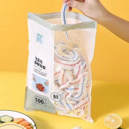 Folii alimentare - Folie de protectie elastica alimente 100 buc/set