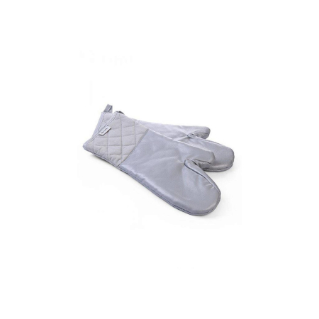 Cuptoare profesionale - Set 2 x Manusi bucatarie din fibra sticla pt protectie caldura, rezista pana la 350 gr C, lungime 43 cm, Hendi