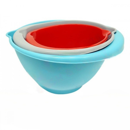 Vase si accesorii bucatarie - Set 3 boluri mixer 1/2/3l 590-187k