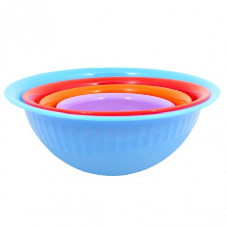 Set 4 boluri color mix 0.75l/1.3l/2.2l/3.4l mx