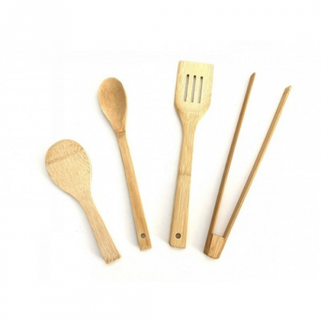 Ustensile bucatarie - Set bambus 4piese mx