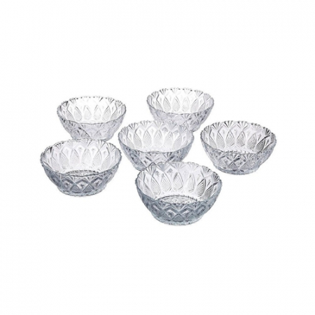 Vase si accesorii bucatarie - Set bol bb 130 transparent 6pcs