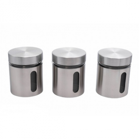 Vase si accesorii bucatarie - Set condimente 3pcs inox