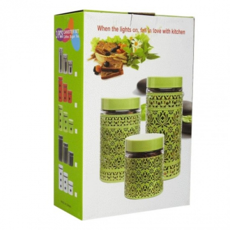 Vase si accesorii bucatarie - Set condimente color 3piese mx
