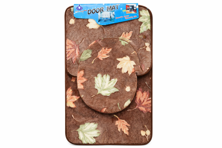 Covorase - Set covorașe baie decorative 3 piese din material textil – confort zilnic garantat