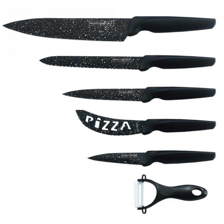 Cutite - Set cutite, 5 piese royalty line + aparat din ceramica de decojit