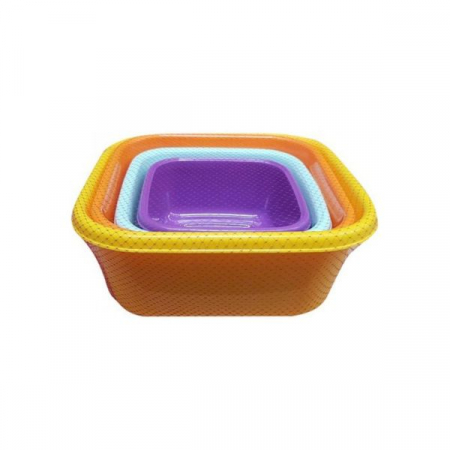 Lighean - Set ligheane patrate 1l/2l/3l/8l sterk