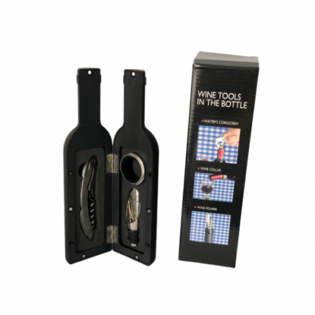 Ustensile bucatarie - Set tirbuson cu suport 4piese mx