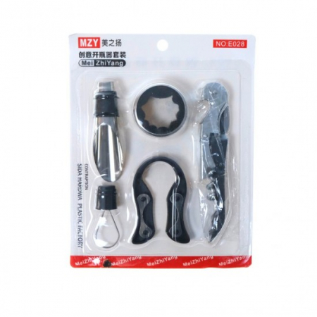 Ustensile bucatarie - Set tirbuson sticla vin 5pcs wow