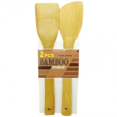 Ustensile bucatarie - Set ustensile bucatarie bambus 2p c201 wx