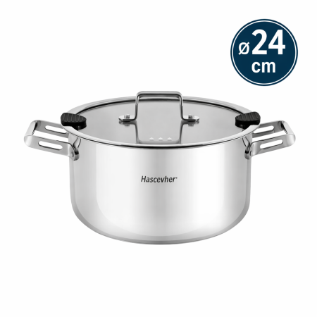 Set Vase de Gătit Inox Hascevher 18/10 [2]