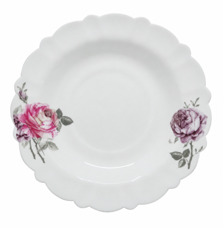 Farfurii - Farfurie adâncă din opal cu decor Shamiram – 23 cm