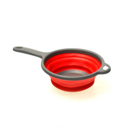 Ustensile bucatarie - Sita paste silicon rotunda cu coada wow