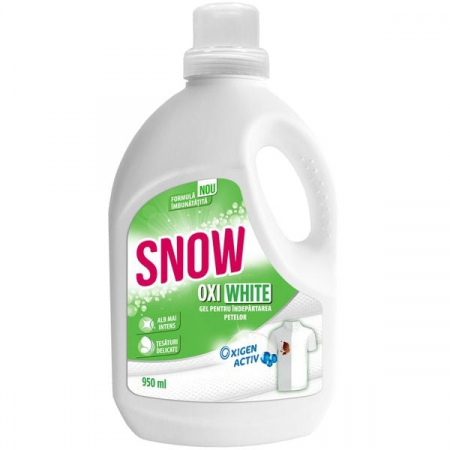 Detergenti rufe - Snow solutie pete gel 950ml white