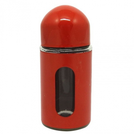 Articole pentru servit - Solnita sticla sare/piper color inox mx