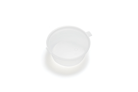 Sosiere - Sosiera PP 2oz cu capac atasat, transparenta, 70 ml, 50 buc / set