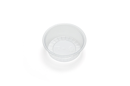 Sosiera rotunda transparenta 80 cc, PET, 100 buc / set [1]