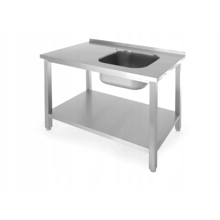 Mașini de spălat vase și igienă - Spalator cu 1 cuva si polita Revolution 1000x600x(H)850 mm