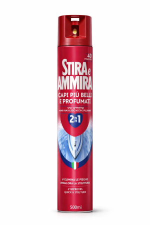 Detergenti rufe - Stira Ammira Spray Apret pentru Rufe cu Amidon de Porumb, 500 ml
