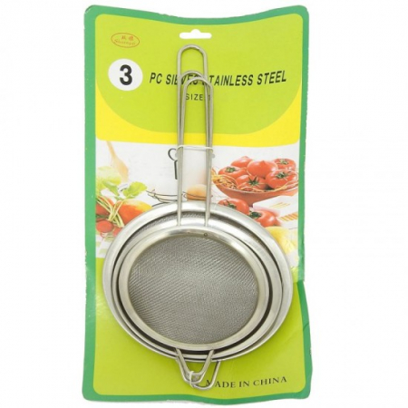 Strecuratoare - Strecuratoare inox 3piese 8,10, 12cm mx