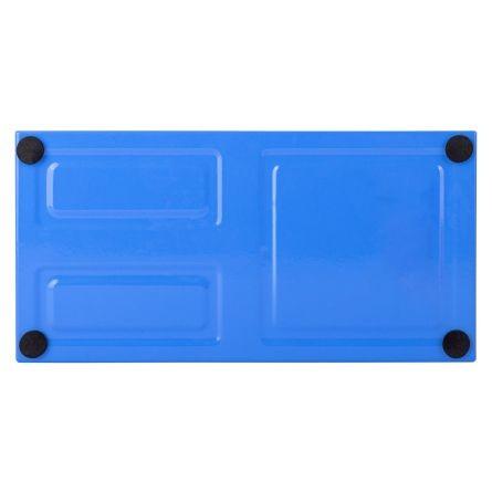 Suport birou cu 3 compartimente mesh color Deli [4]