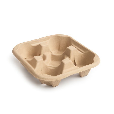 Suport cofrag pentru 4 pahare din carton - 65 Buc / Set [1]